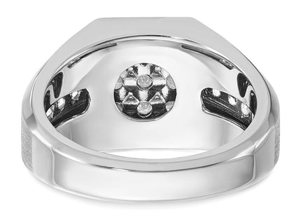 14k White Gold Rings Style B59120 - Classique Jewelry Inc.