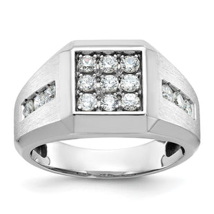 14k White Gold Rings Style B59120 - Classique Jewelry Inc.
