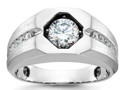 14k White Gold Rings Style B59125 - Classique Jewelry Inc.