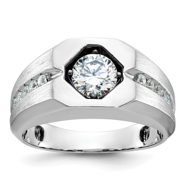 14k White Gold Rings Style B59125 - Classique Jewelry Inc.