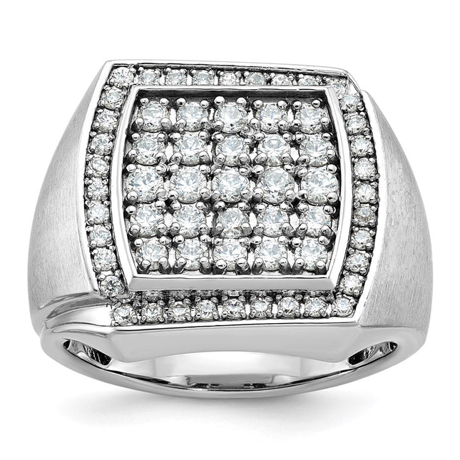 14k White Gold Rings Style B59140 - Classique Jewelry Inc.