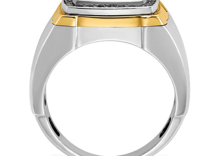 14k Two-tone Rings Style B59159 - Classique Jewelry Inc.