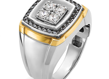 14k Two-tone Rings Style B59159 - Classique Jewelry Inc.