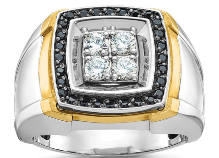14k Two-tone Rings Style B59159 - Classique Jewelry Inc.