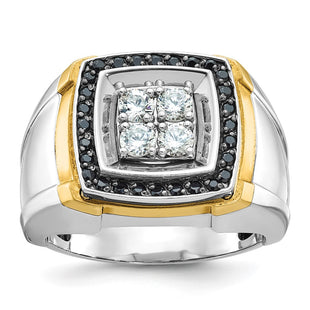 14k Two-tone Rings Style B59159 - Classique Jewelry Inc.