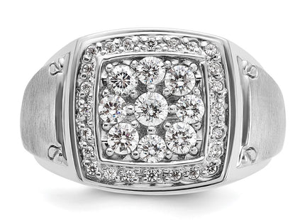 14k White Gold Rings Style B59163 - Classique Jewelry Inc.