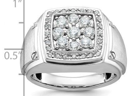 14k White Gold Rings Style B59163 - Classique Jewelry Inc.