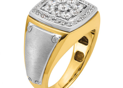 14k Two-tone Rings Style B59163 - Classique Jewelry Inc.