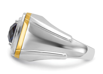 14k Two-tone Rings Style B59175 - Classique Jewelry Inc.