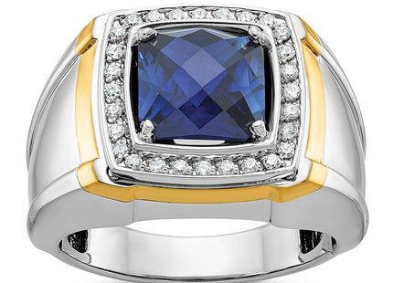 14k Two-tone Rings Style B59175 - Classique Jewelry Inc.