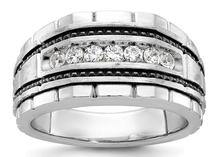 14k White Gold Rings Style B59177 - Classique Jewelry Inc.