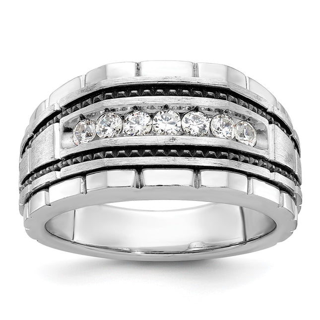 14k White Gold Rings Style B59177 - Classique Jewelry Inc.