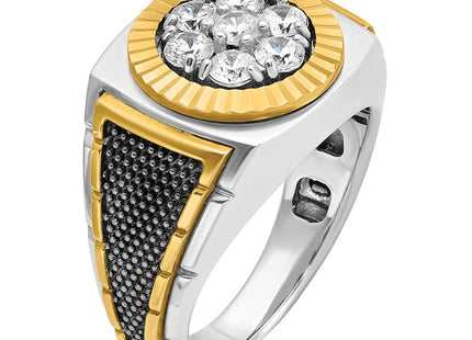 14k Two-tone Rings Style B59188 - Classique Jewelry Inc.