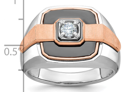 14K White/Rose Gold Rings Style B59204 - Classique Jewelry Inc.