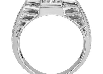14k White Gold Rings Style B59260 - Classique Jewelry Inc.