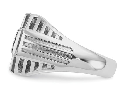 14k White Gold Rings Style B59260 - Classique Jewelry Inc.
