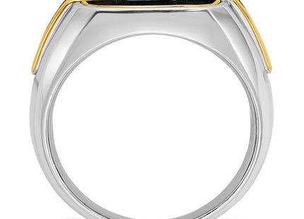 14k Two-tone Rings Style B59264 - Classique Jewelry Inc.