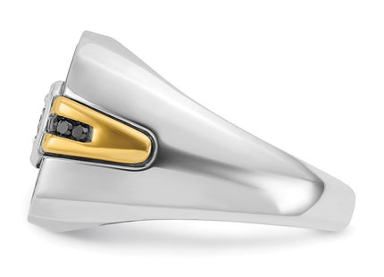 14k Two-tone Rings Style B59264 - Classique Jewelry Inc.