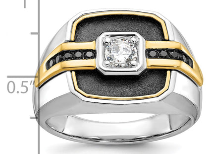 14k Two-tone Rings Style B59264 - Classique Jewelry Inc.