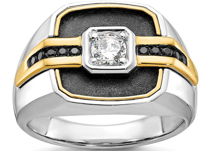 14k Two-tone Rings Style B59264 - Classique Jewelry Inc.