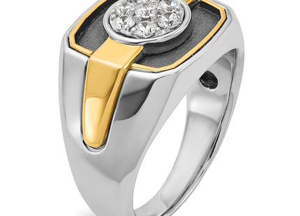 14k Two-tone Rings Style B59265 - Classique Jewelry Inc.