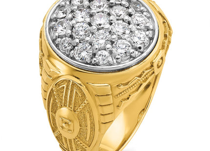 14k Two-tone Rings Style B59272 - Classique Jewelry Inc.