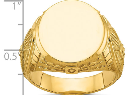 14k Yellow Gold Rings Style B59276 - Classique Jewelry Inc.