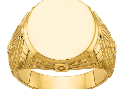 14k Yellow Gold Rings Style B59276 - Classique Jewelry Inc.