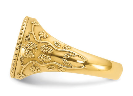 14k Yellow Gold Rings Style B59277 - Classique Jewelry Inc.