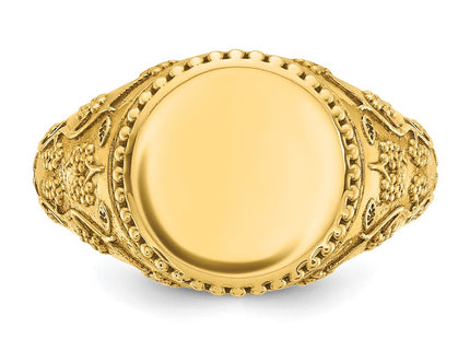 14k Yellow Gold Rings Style B59277 - Classique Jewelry Inc.