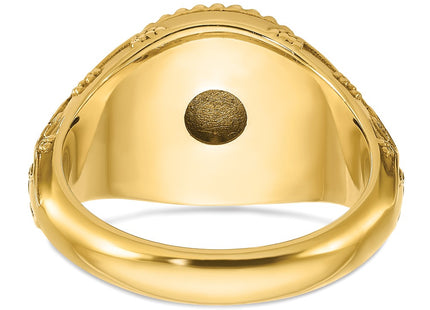 14k Yellow Gold Rings Style B59277 - Classique Jewelry Inc.