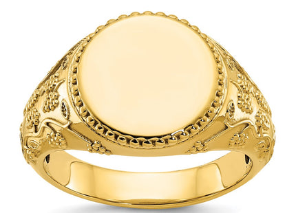 14k Yellow Gold Rings Style B59277 - Classique Jewelry Inc.