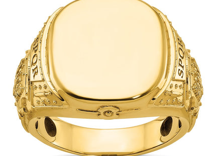 14k Yellow Gold Rings Style B59279 - Classique Jewelry Inc.