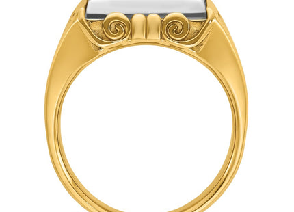14k Two-tone Rings Style B59286 - Classique Jewelry Inc.