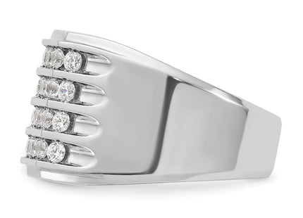 14k White Gold Rings Style B59287 - Classique Jewelry Inc.