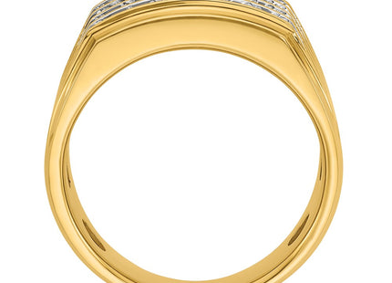 14k Yellow Gold Rings Style B59287 - Classique Jewelry Inc.