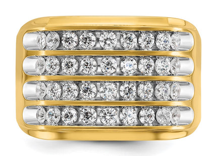 14k Yellow Gold Rings Style B59287 - Classique Jewelry Inc.