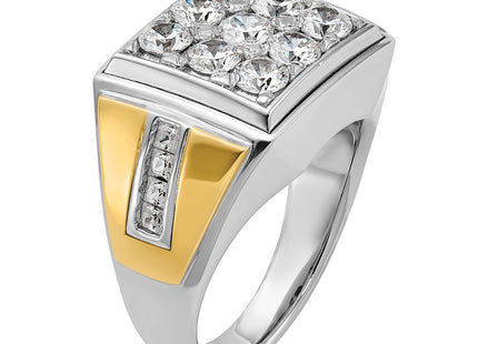 14k Two-tone Rings Style B59292 - Classique Jewelry Inc.