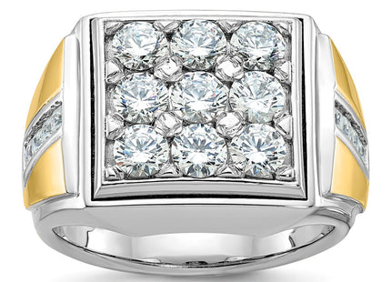 14k Two-tone Rings Style B59292 - Classique Jewelry Inc.