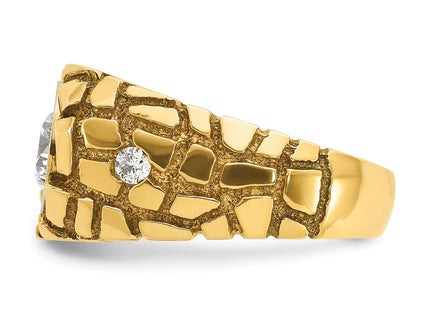 14k Two-tone Rings Style B59302 - Classique Jewelry Inc.