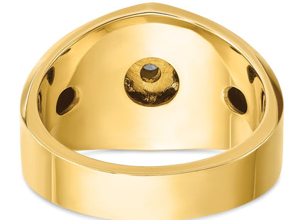 14k Two-tone Rings Style B59313 - Classique Jewelry Inc.