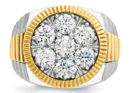14k Two-tone Rings Style B59319 - Classique Jewelry Inc.