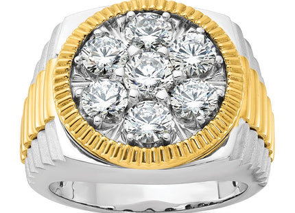 14k Two-tone Rings Style B59319 - Classique Jewelry Inc.
