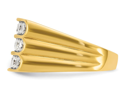 14k Yellow Gold Rings Style B59348 - Classique Jewelry Inc.