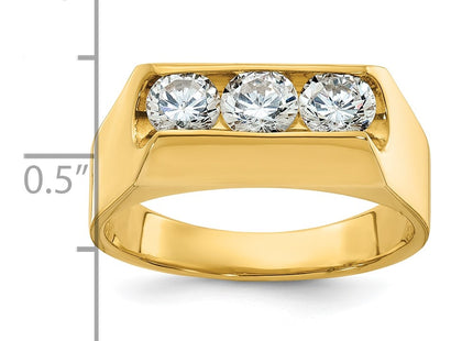 14k Yellow Gold Rings Style B59350 - Classique Jewelry Inc.