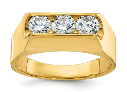14k Yellow Gold Rings Style B59350 - Classique Jewelry Inc.