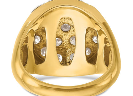 14k Two-tone Rings Style B59351 - Classique Jewelry Inc.