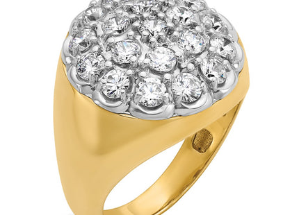 14k Two-tone Rings Style B59351 - Classique Jewelry Inc.