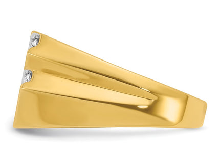 14k Yellow Gold Rings Style B59352 - Classique Jewelry Inc.