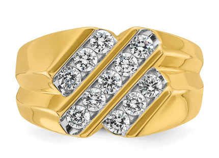 14k Yellow Gold Rings Style B59352 - Classique Jewelry Inc.